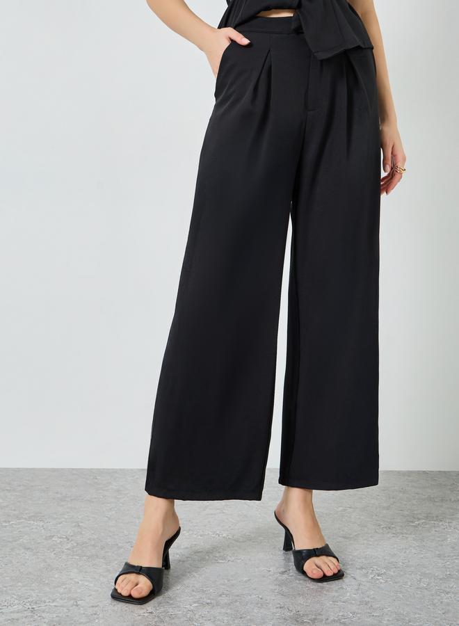 Styli Women Belted Tailored Top and Pants Co-Ords - Image 4